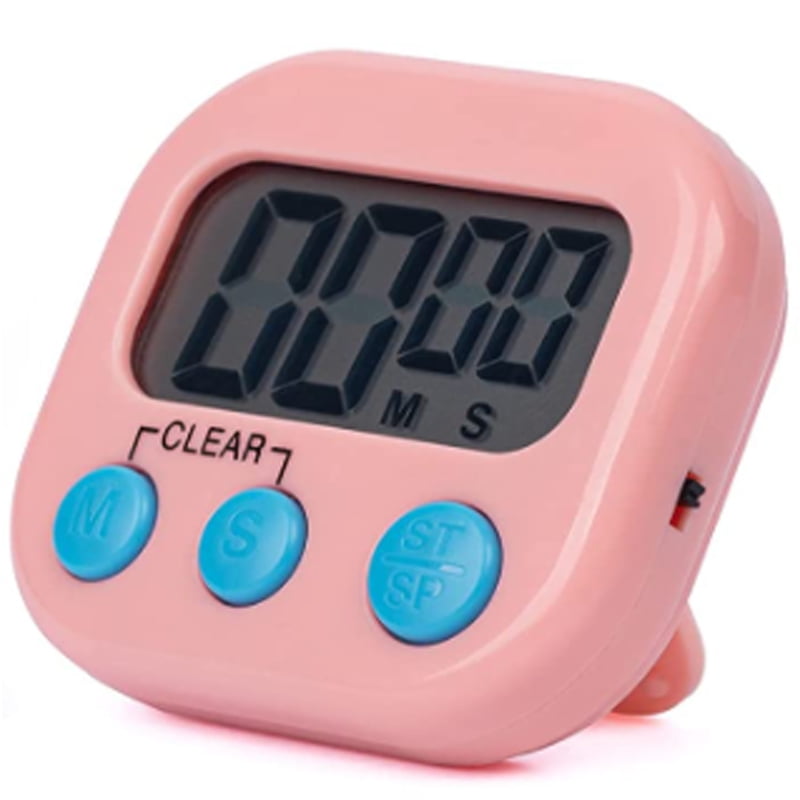 VerPetridure Digital Kitchen Timer, Classroom Timers for Teachers Kids,  Count Up Countdown 