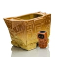 thumbnail image 3 of Set de ponchera Geeki Tikis Star Wars Sandcrawler con minimuglet Jawa, vaso de cóctel, vasos de chupito y tazón para aperitivos para fiestas, 3 of 9