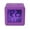 Purple, variant on Beisidaer Compact Square Digital Alarm Clock With Silicone Protection And Snooze