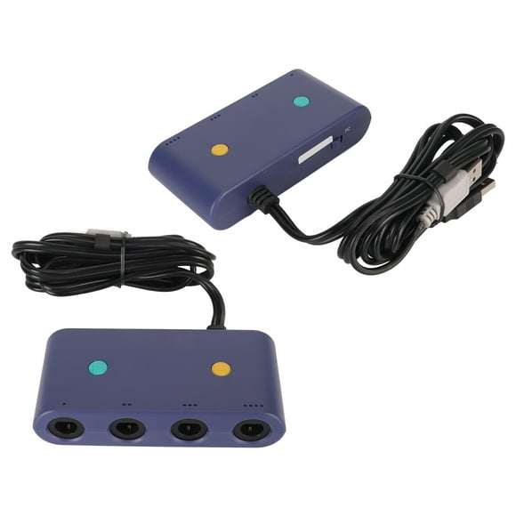 Game Controller Adapter, 3 in 1 Wired IC Chip Enhance Gaming Experience Game Controller Converter for PC