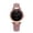 Pink -AI13, variant on Resicozy Womenβs Watches Bracelet Elegant Leather Strap Watch Fashion Round Dial Watch Quartz Wristwatches Coffee