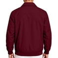 thumbnail image 5 of Windbreaker Jackets for Men Casual Golf Jacket Lightweight Water Resistant Coat Jacket with Pocket Full Zip Collared Daily Wear Wine L, 5 of 8
