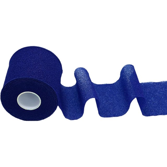 Woeilo 1 Roll Athletic Tape Bandages Wrap Sponges Film Tennis Racket Wrap Sport Bandages Foams Badminton Racket Cushion Wrap