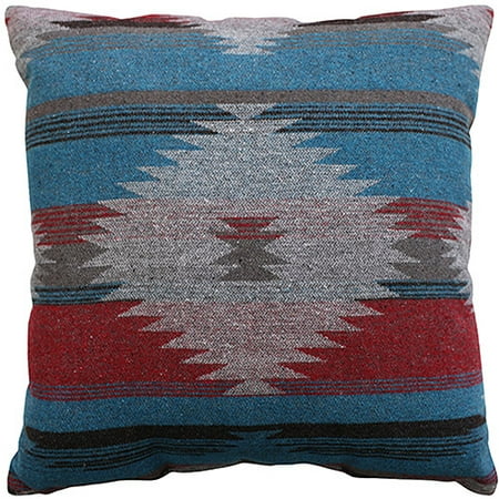 Better Homes and Gardens Diamonds Decorative Pillow, Turquoise