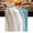 Turquoise, variant on Turquoise Brown Table Runner 72 Inches Long, Teal White Geometric Gradient Stripes Kitchen Coffee Dining Table Decoration for Home Party Birthday Wedding Home Decor 14x72 Inches