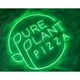 thumbnail image 2 of Handmadetneonsign Pure Plant Pizza Led Sign, Pure Plant Pizza Neon Sign, Wall Decor, Plant Pizza, 2 of 5