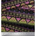 thumbnail image 2 of Soimoi Cotton Poplin Fabric Aztec Geometric Fabric Prints by Yard 56 Inch Wide, 2 of 3