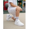 thumbnail image 3 of Tenis Casual Charly® Moda Infantil Blanco Escolar Velcro blanco 21.5, 3 of 10