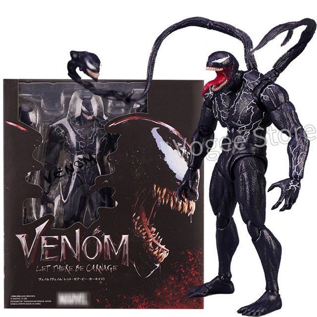 Figura de acción Legends Venom 3, versión de película SHF Venom Symbiont, estatua de cara de cambio móvil conjunta, modelo de muñeca, juguetes para niños, regalos