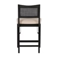 thumbnail image 5 of Powell Bauer 26" Indoor Counter Stool, Black/Beige, 5 of 26