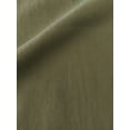 thumbnail image 2 of So Soft Linen Olive Green Pillow 22x22 / Down Alternative, 2 of 2