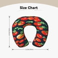 thumbnail image 5 of KLL Tomatoes Pattern Memory Foam Cervical Neck Pillow Versatile U-Shaped Pillows for Home/Office/Camping/Travelling/Soft Washable Cover, 5 of 8