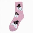 thumbnail image 2 of NOLDARES 1 Pairs Halloween Socks,Funny Novelty Crew Horror Socks Novelty Ghost Stocking Stocking(Z196-Pink), 2 of 3