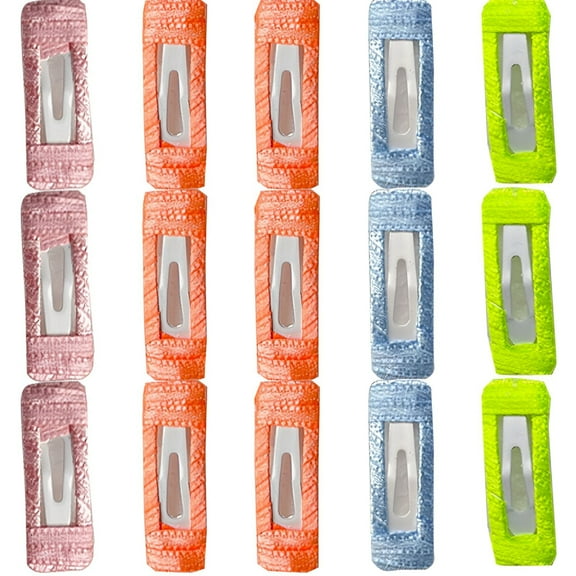DESIGNICE 15Pcs Baby Hair Clips,Gentle and Refined Toddler Hair Clips,Tidy Up Stray Hair Toddler Hair Accessories,Colormixing1,1.18"