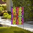 thumbnail image 4 of Wukai Colorful Tie Dye Stained Glass 1 Garden Flags Double Sided Welcome Garden Yard House Flags Outside Outdoor House (Only Flag), 4 of 8
