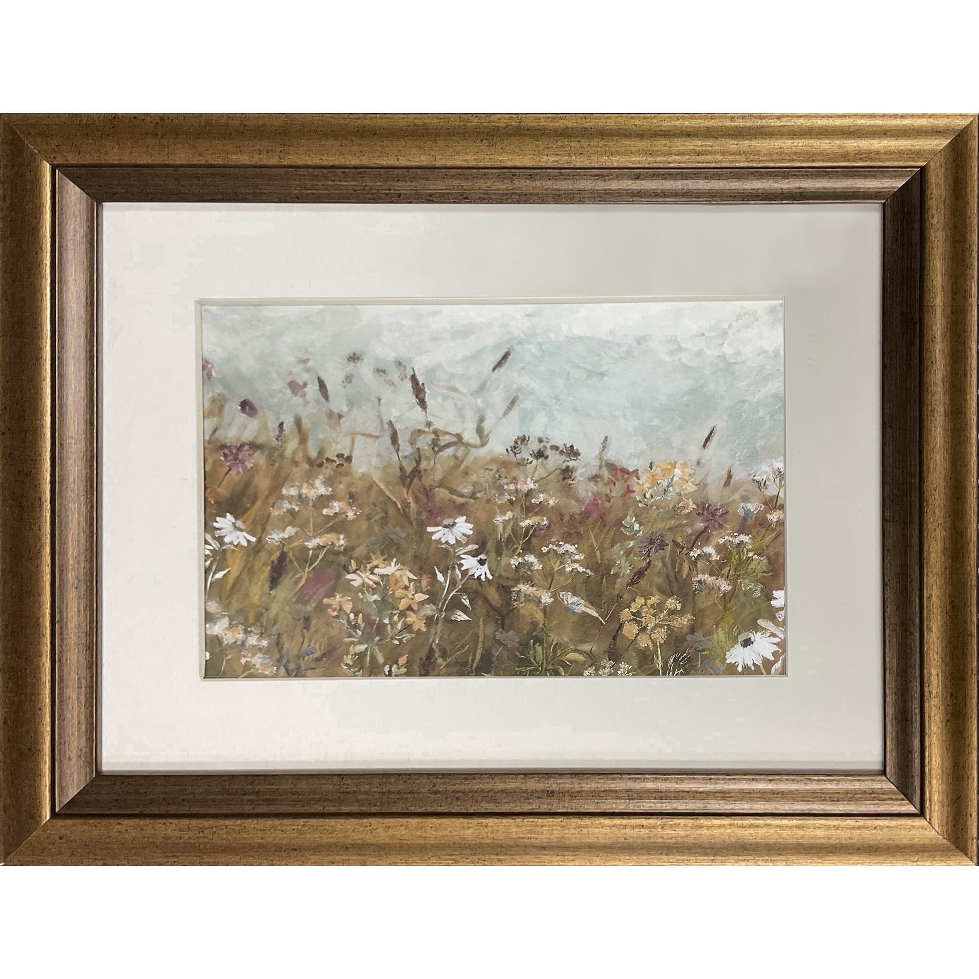Home Decor Collection Wildflower Meadow Wall Art Decor 13x10