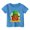 Z72-Sky Blue, variant on YUEHUA Girls Tops Cute Toddler Baby Boys Girls Top Short Sleeve Casual Irish St Patrick's Day T Shirt, 6-7 Years
