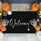 thumbnail image 5 of Decoraciones de Halloween, adornos de Halloween, felpudo con temática de Halloween, alfombra de entrada espeluznante para pedir dulces, decoración de puerta de entrada aterradora pero elegante, alfomb, 5 of 8