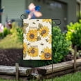 thumbnail image 6 of Sunflowers Honey Bee Garden Flag 12X18 Double Sided Yard Flags for Outside Outdoor All Seasonal Decoration, 6 of 6