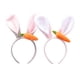 thumbnail image 2 of 2 uds. De diademas para el pelo con Orejas de conejo esponjosas de Pascua, accesorio elegante para fiesta, diadema de conejito, regalo de decoración para fiesta, 2 of 5