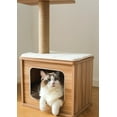thumbnail image 2 of Catry Cedar Eco-Friendly Cat Tree with Condo, Perch, & Scratcher, 2 of 9