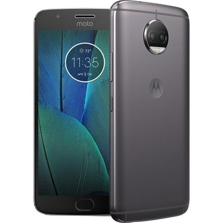Motorola Mobility Moto G���? Plus XT1805 32 GB Smartphone, 5.5" LCD Full HD 1920 x 1080, 3 GB RAM, Android 7.1 Nougat, 4G, Lunar Gray