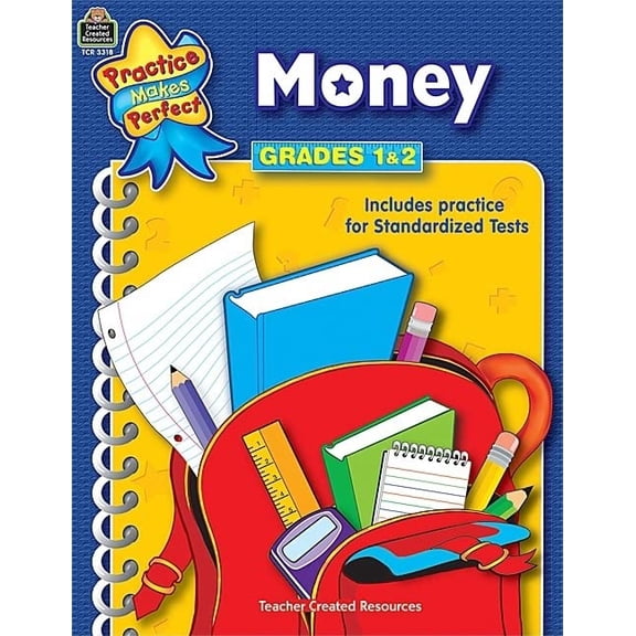 Pre-Owned Money Grades 1-2: Money (Practice Makes Perfect (Teacher Created Materials)) Paperback