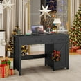thumbnail image 2 of Vabches 47" Executive Desk with Charging Station & Cabinet, Wood Home Office Desk with Large Drawers,Workstation Table for Study, 2 of 7