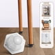 thumbnail image 5 of Ruedas Giratorias Adhesivas para Muebles Pequeños (bola Goma Blanca) 4 Uds., 5 of 6