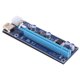 thumbnail image 2 of 60cm PCI-E Riser1 X 16X PCI-E USB3.0 009S Cable de tarjeta adaptadora para BTC Miner, 2 of 3