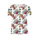 thumbnail image 3 of Tops de Ajuste Suelto para las Mujeres Impreso Manga Corta Suéter Camiseta Cuello Redondo Blusa Casual, Top de Moda para el Uso Diario Y las Salidas, 3 of 6