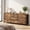 Tan, variant on LEDREM 9-Drawer Dresser, TV Stand, Modern basic Chest of Drawers, 68.4 x 13.8 x 26.8 Inches, White