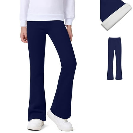 Sweatpants Girls Athletic Pants with Pockets Drawstring Pants Girls Black Sweatpants Boys Athletic Pants Size 7-8 Years