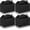 Black, variant on 36 Pcs Party Favor Treat Boxes, Goodie Candy Gable Paper Gift Boxes with Handles for Birthday Wedding Shower Christmas Party Supplies, 6 x 3.5 x 3.5 Inches(Pink)