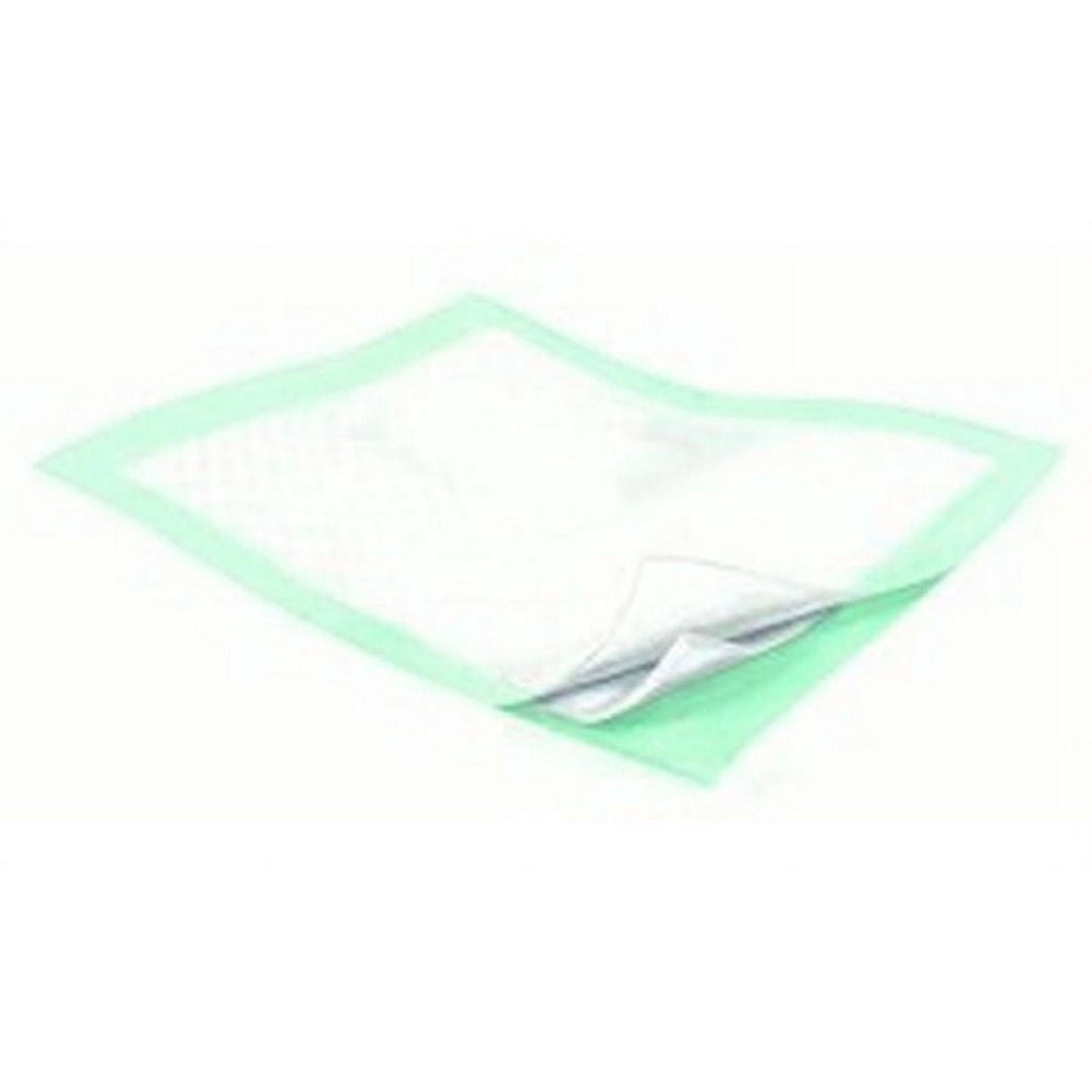 Wings Disposable Fluff Polymer Incontinence Underpad Pack of 10, Heavy Absorbency, 30 x 30 Inch (10 Count)