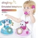 thumbnail image 2 of Evago-juguete telefónico de simulación para niños, juego de rol con luz musical, educativo temprano, 1 Uds., 2 of 5