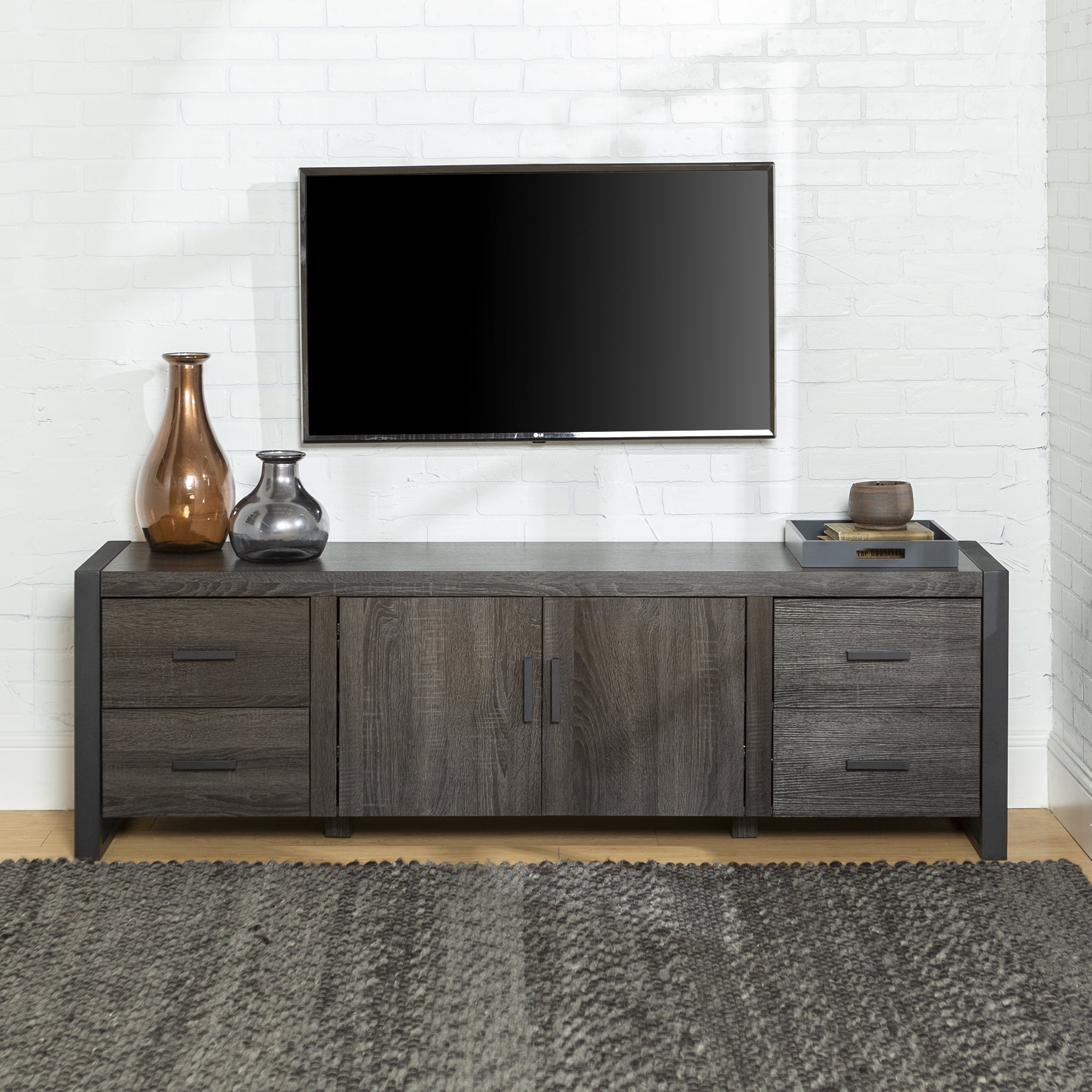 Charcoal tv 2024 stand 70 inch