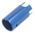 thumbnail image 2 of Ignition Lock Remover Socket, Blue Reliable Ignition Lock Release Socket Aluminum Alloy  For Car, 2 of 8