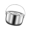 thumbnail image 3 of Olla para acampar, olla para sopa, accesorios de cocina, olla para estofado, olla para cocinar, utensilios de cocina 25 litros, 3 of 9