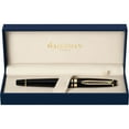 thumbnail image 3 of Waterman Expert Matte Black/Gold Fountain Pen Medium Point 1.0 mm Black Ink (S0951660), 3 of 3
