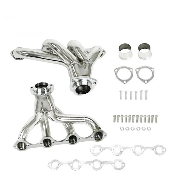 Performance Shorty Exhaust Headers for Ford Mustang Car 1964–1977 | Small Block V8 260/289/302 (5.0L) | T-304 Stainless Steel