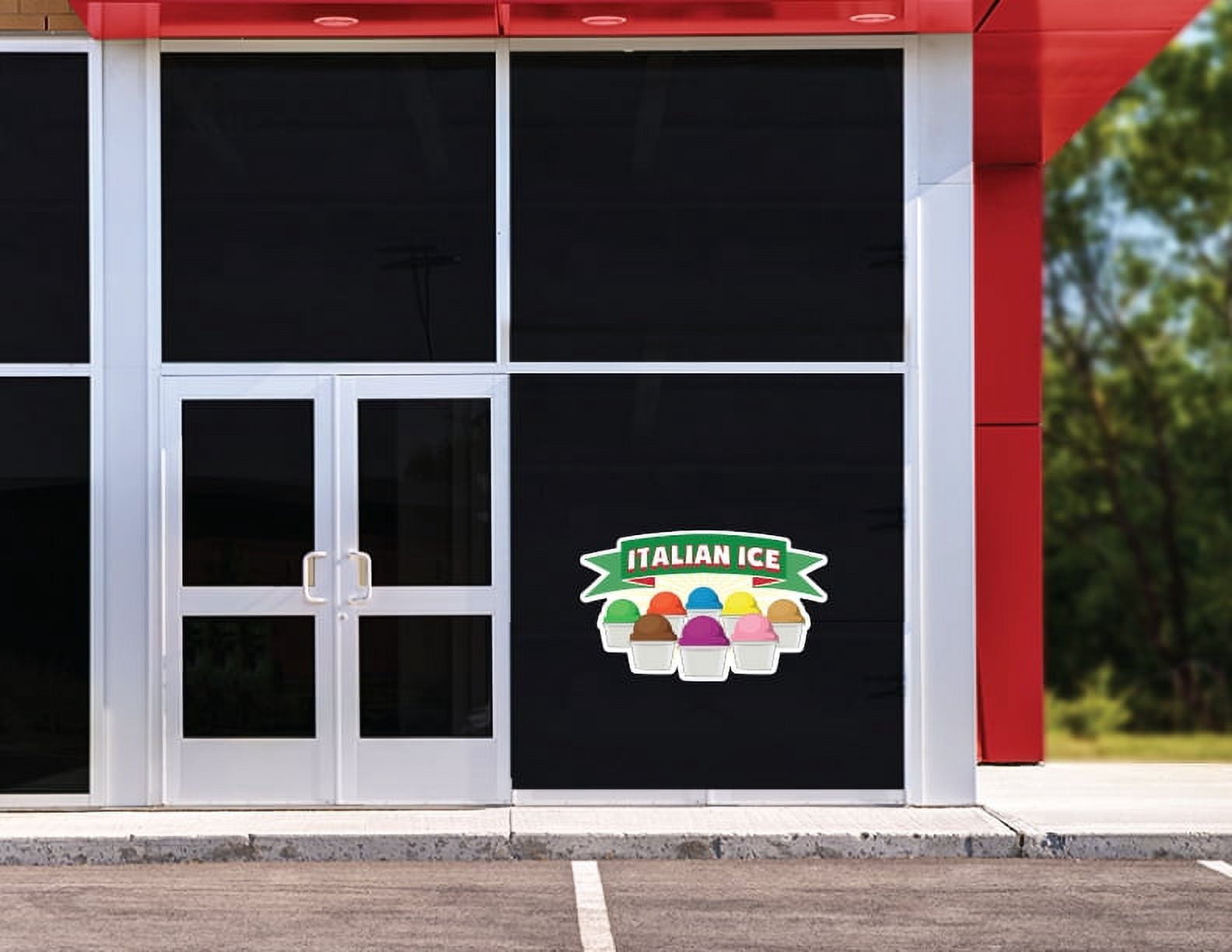 ITALIAN ICE 16" Concession Decal sign cart trailer stand sticker equipment