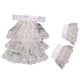 thumbnail image 3 of Vestido de mujer con cuello en V y manga larga con estampado, 3 of 3