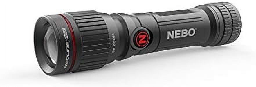 NEBO Redline Flashlight, Rechargeable LED Water & Impact Resistant Handheld Flashlights, Available in 450, 1000, 1400, & 2000 Lumens, Redline Flex 450 Lumens