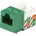 thumbnail image 2 of GIGABASE2 CAT5E JACK UNIVERSAL WIRING GREEN SINGLE PACK, 2 of 2