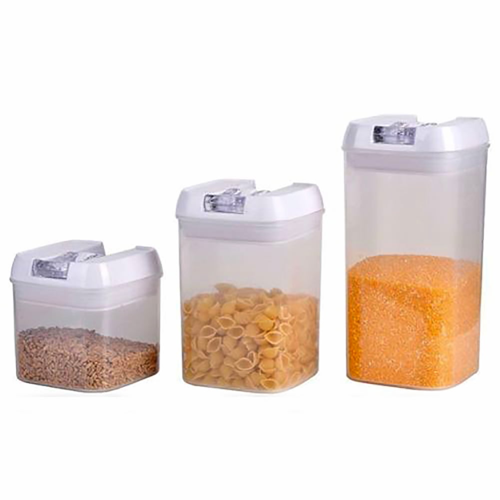 Twowood Airtight Food Storage Container Kitchen Pantry Square Cereal Organizer Bottle, Size: 1 Pcs Barbecue Cleaning Brush, Other