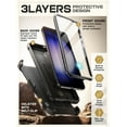 thumbnail image 2 of SUPCASE UB Pro Case for Samsung Galaxy S24, [2 Front Frame] [Military-Grade Protection] Heavy Duty Rugged Case with Built-in Screen Protector & Kickstand & Belt-Clip (Black), 2 of 8