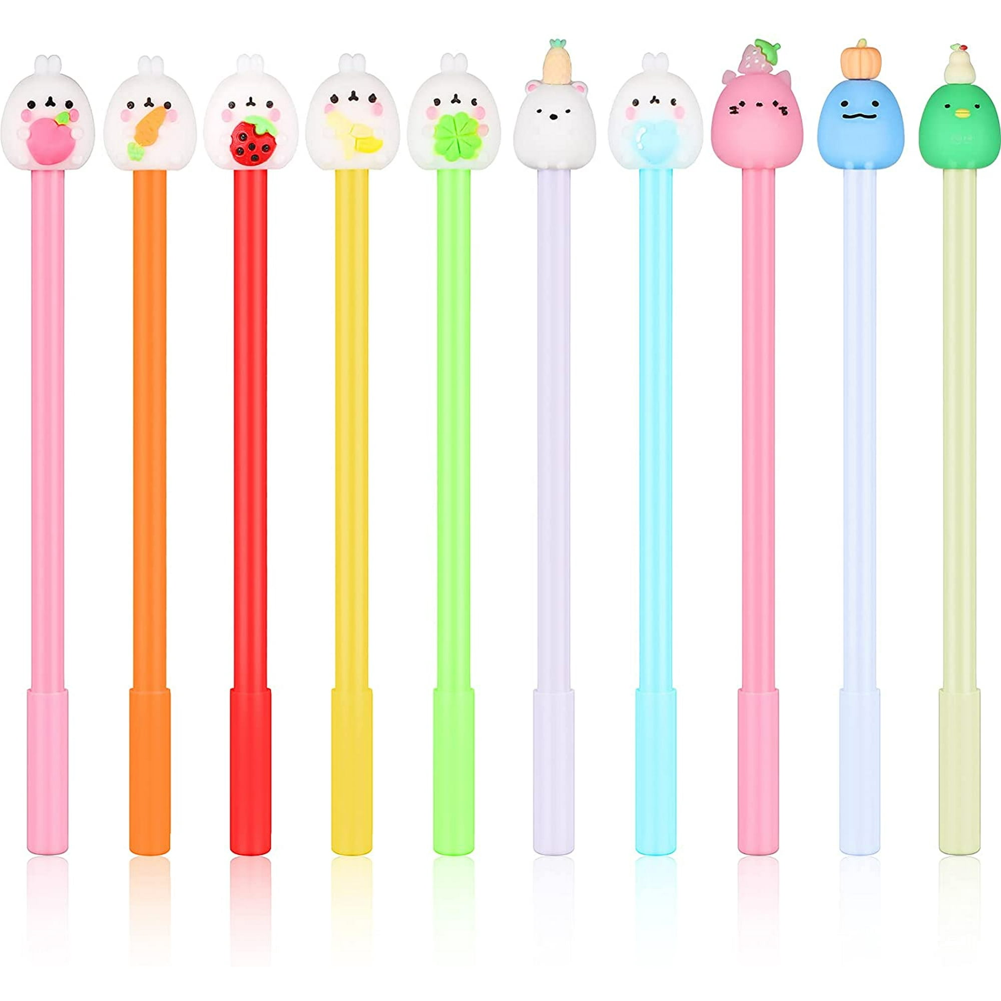 TESNN 10 Pieces Kawaii Pens Cute Pens Cartoon Fruit Animal Pen Black Ink Ballpoint Pen Animal Writing Pen Colorful Rollerball Pen for Kid Student, School Supplies Office Home Stationery Accessories | Walmart Canada TESNN 10 Pieces Kawaii Pens Cute Pens Cartoon Fruit Animal Pen Black Ink Ballpoint Pen Animal Writing Pen Colorful Rollerball Pen for Kid Student, School Supplies Office Home Stationery Accessories | Walmart Canada