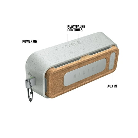 The House of Marley - No Bounds XL Portable Bluetooth Speaker - Gray