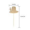 thumbnail image 4 of Coofit Cake Topper Glitter Cute 24PCS Cupcake Topper Cake Top Decor for Thanksgiving, 4 of 10